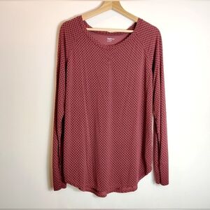 GAP Pure Body mix and match long-sleeve tee Modal Top Size Large